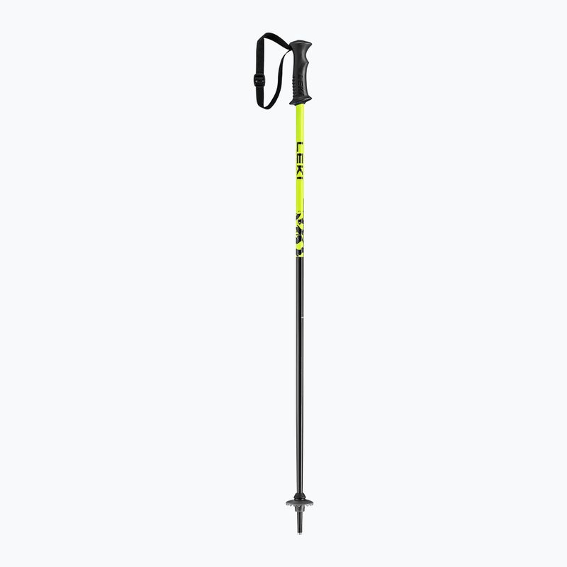 Gyermek síbotok LEKI Rider neon yellow/black 2