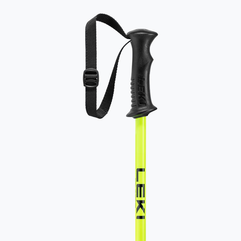 Gyermek síbotok LEKI Rider neon yellow/black 3