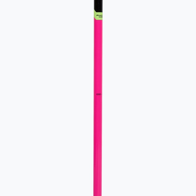 Gyerek síbot LEKI Racing neon pink/ black/ neon yellow 4
