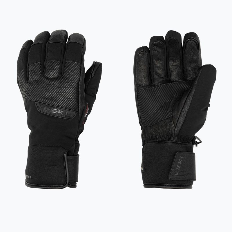 Férfi sí kesztyű LEKI Performance 3D GTX fekete