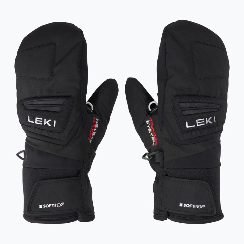 Gyerek síkesztyű LEKI Griffin 3D Junior Mitt black 2
