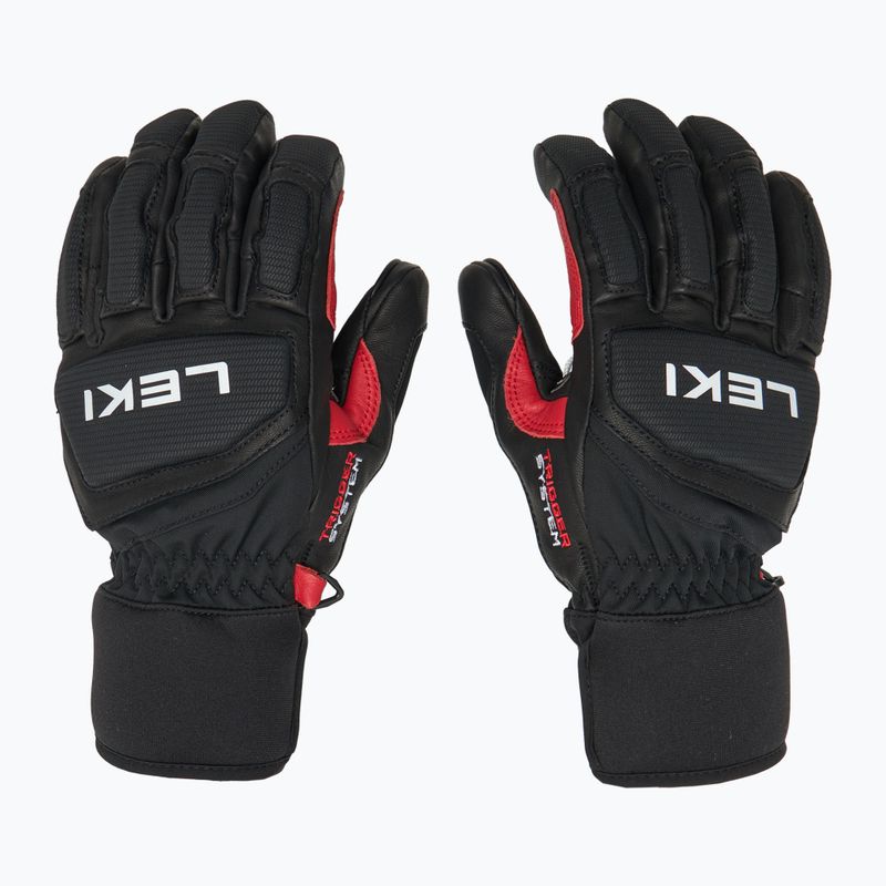 Férfi síkesztyű LEKI Griffin Pro 3D black/ red/ white 3