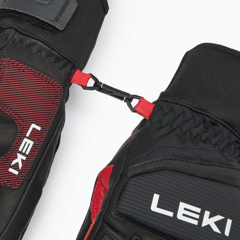 Férfi síkesztyű LEKI Griffin Pro 3D black/ red/ white 6