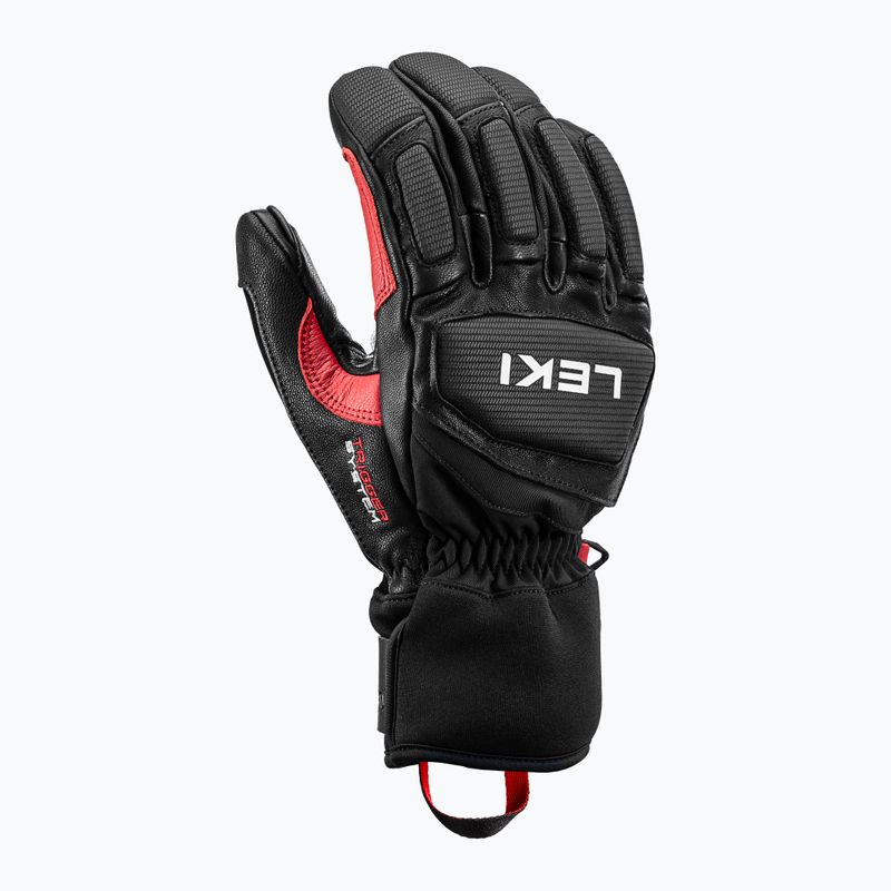 Férfi síkesztyű LEKI Griffin Pro 3D black/ red/ white 7