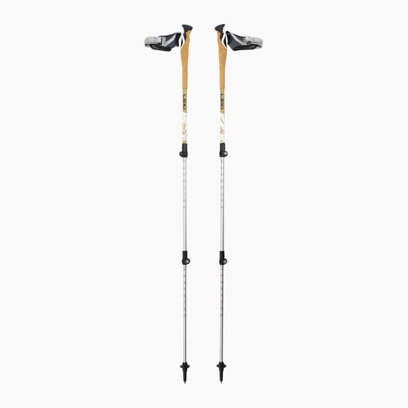 Túrabot LEKI Cross Trail TA white/goldbrown/black