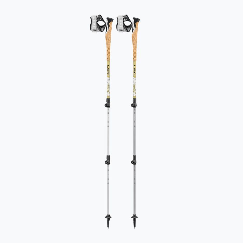 Túrabot LEKI Cross Trail TA white/goldbrown/black 8