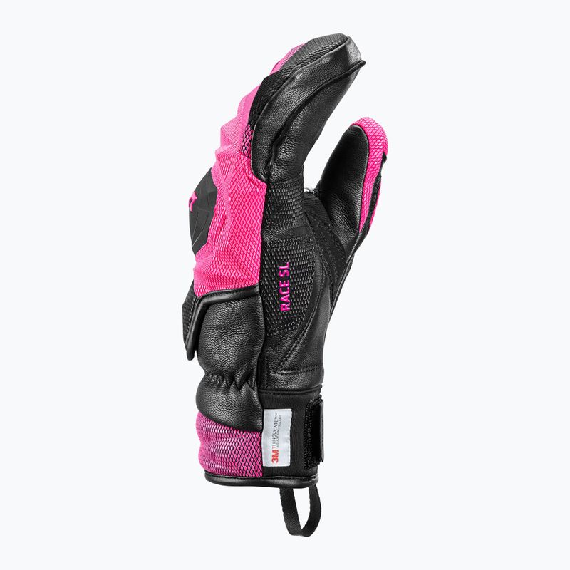 Női síkesztyű LEKI WCR Venom SL 3D Mitt black/ pink 10