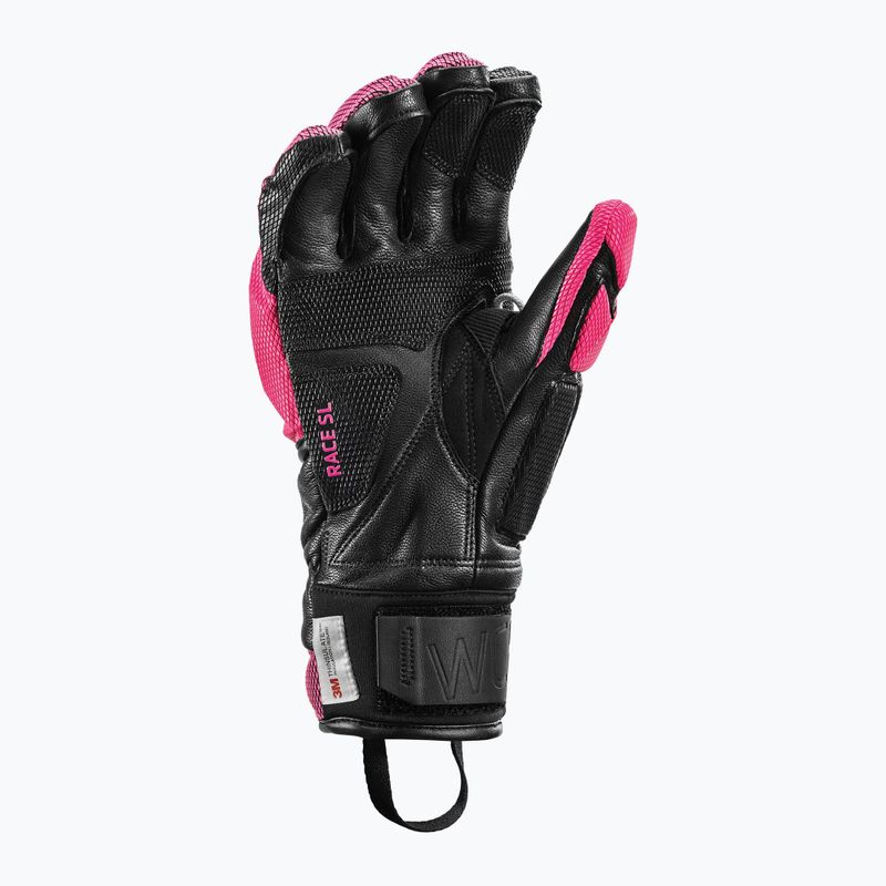 Női síkesztyű LEKI WCR Venom SL 3D black/ pink 8