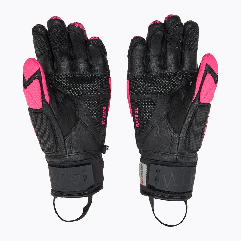 Női síkesztyű LEKI WCR Venom SL 3D black/ pink 2