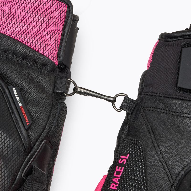 Női síkesztyű LEKI WCR Venom SL 3D black/ pink 6
