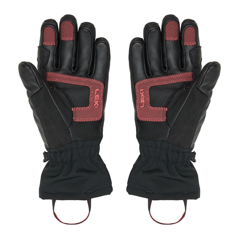 Női síkesztyű LEKI Griffin Base 3D black/ rose 2