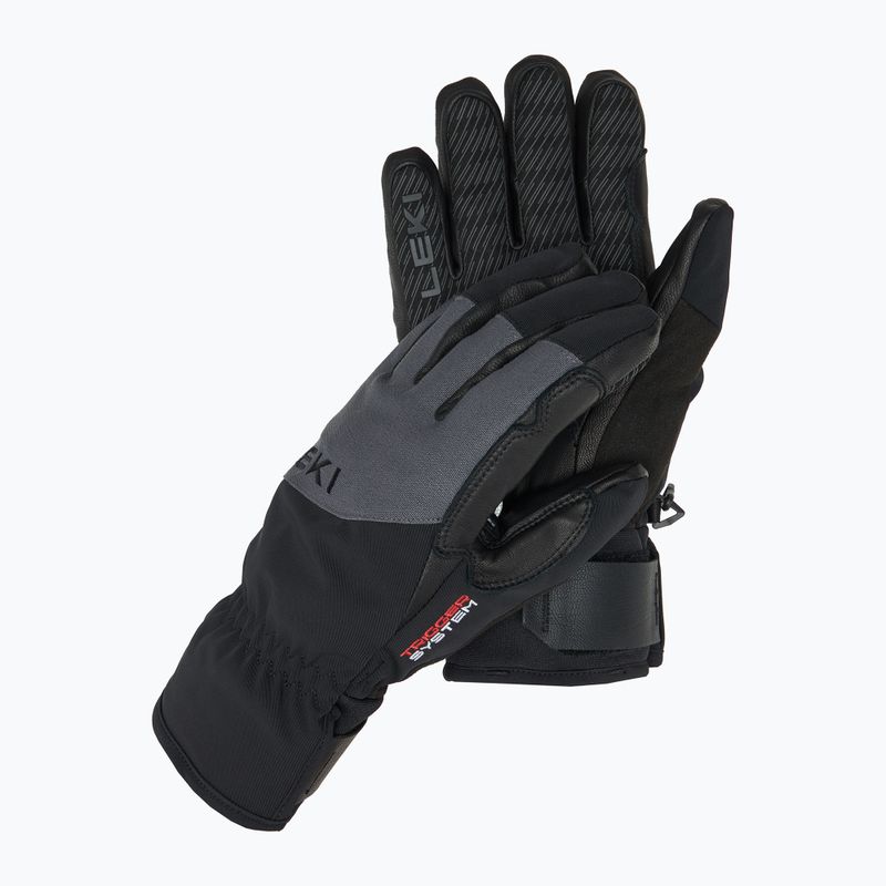 Férfi síkesztyű LEKI Pegas 3D GTX black/ graphite