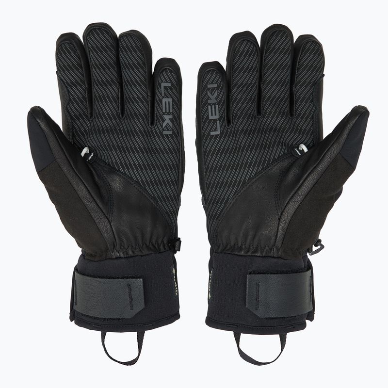 Férfi síkesztyű LEKI Pegas 3D GTX black/ graphite 2