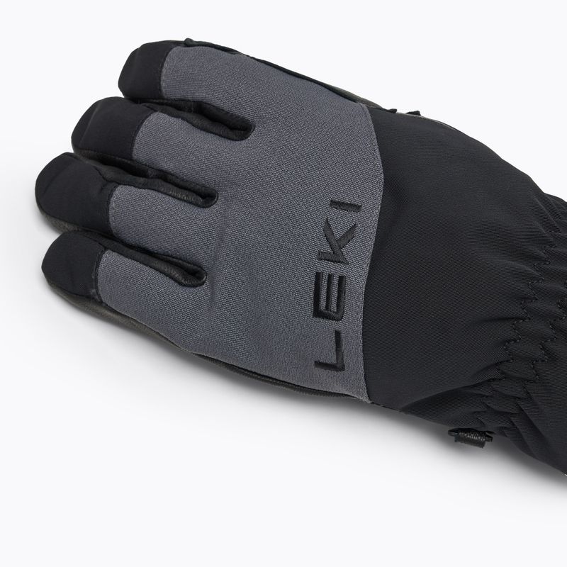 Férfi síkesztyű LEKI Pegas 3D GTX black/ graphite 4