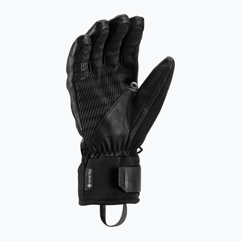 Férfi síkesztyű LEKI Pegas 3D GTX black/ graphite 8