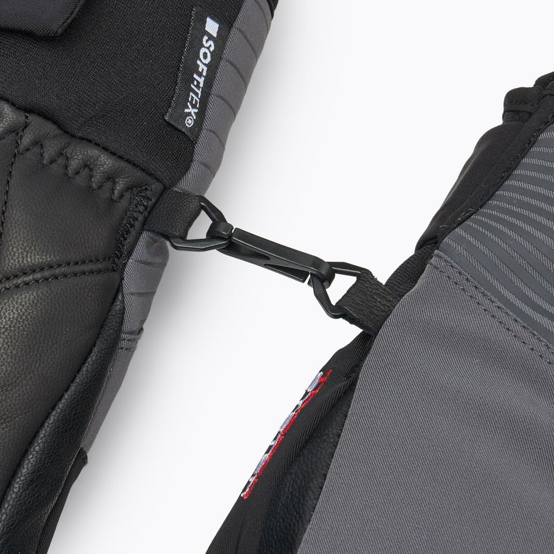 Férfi síkesztyű LEKI Sparrow 3D black/ graphite 7