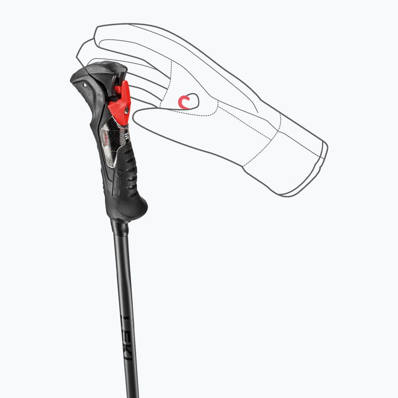 Síbotok LEKI Airfoil 3D black/dark anthracite 7