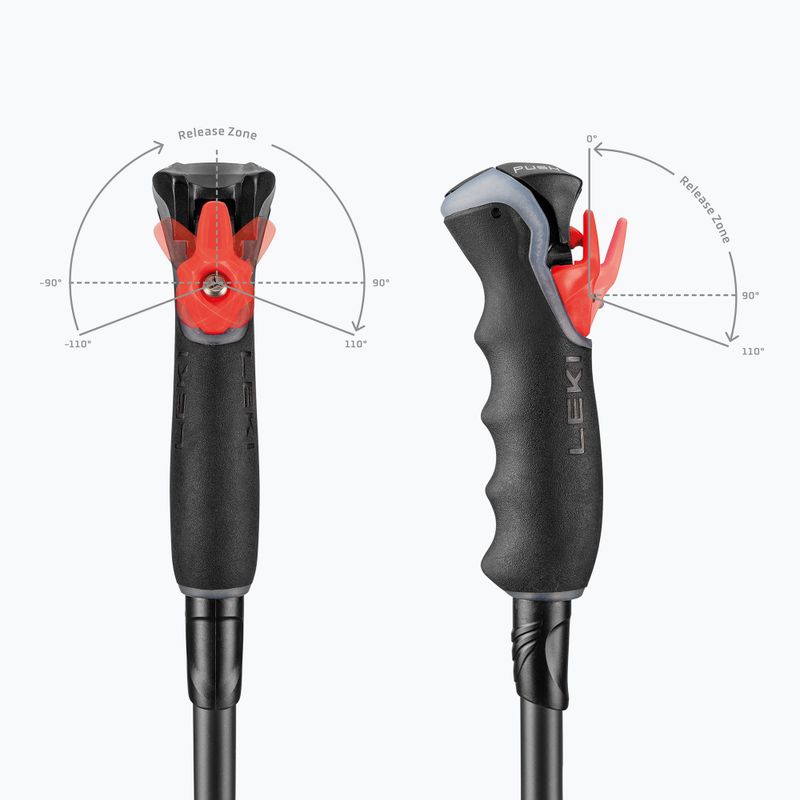 Síbotok LEKI Artena Airfoil 3D black/dark anthracite/rose gold 7