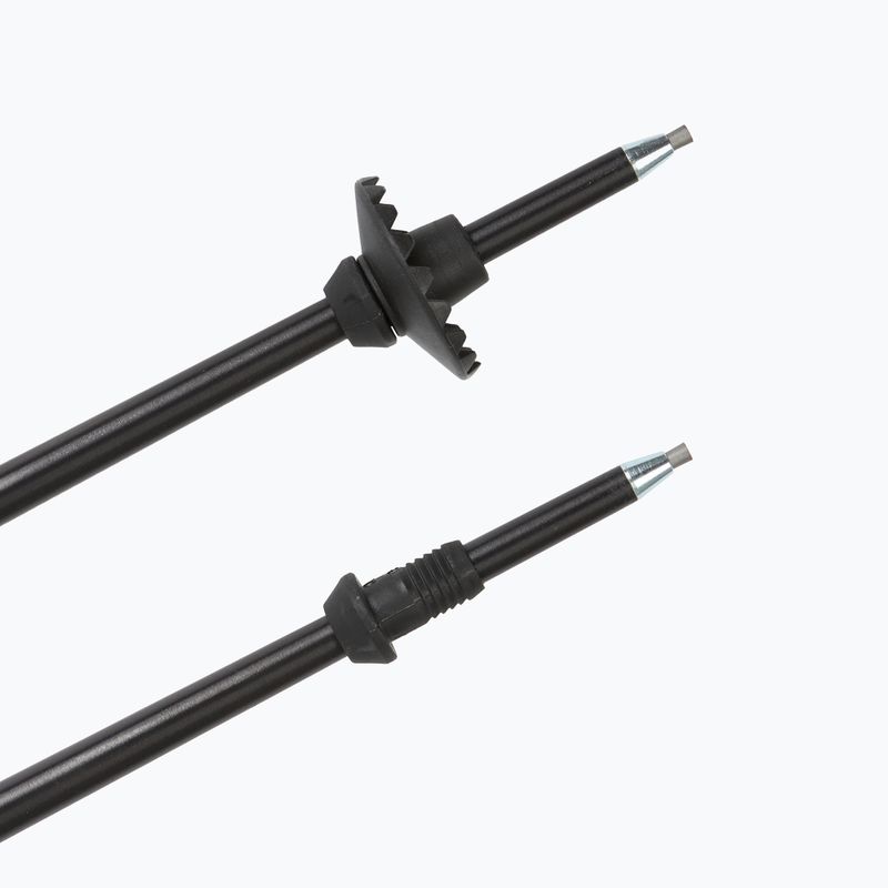 Síbotok LEKI Hot Shot anodized black/eloxal gray/eloxal red 5