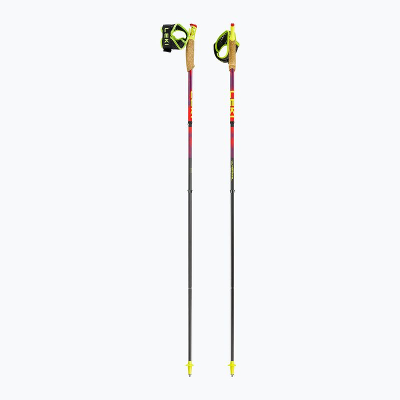 Futóbotok LEKI Ultatrail FX.One SL red/purple 8