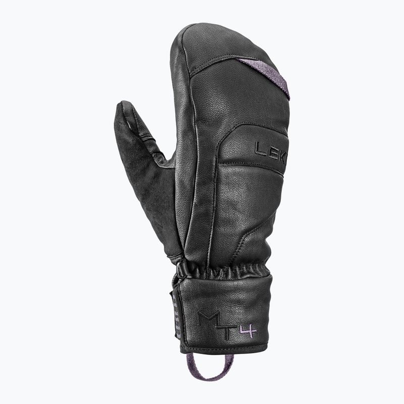 Női síkesztyűk LEKI Montera Prime Women Mitt black/blackberry gray 2