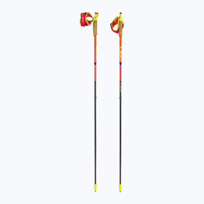 Futóbotok LEKI Ultatrail FX.One SL pink/orange 8