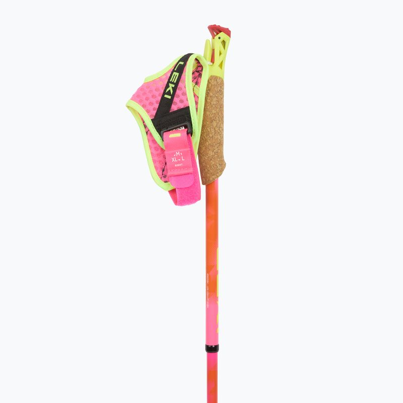 Futóbotok LEKI Ultatrail FX.One SL pink/orange 2