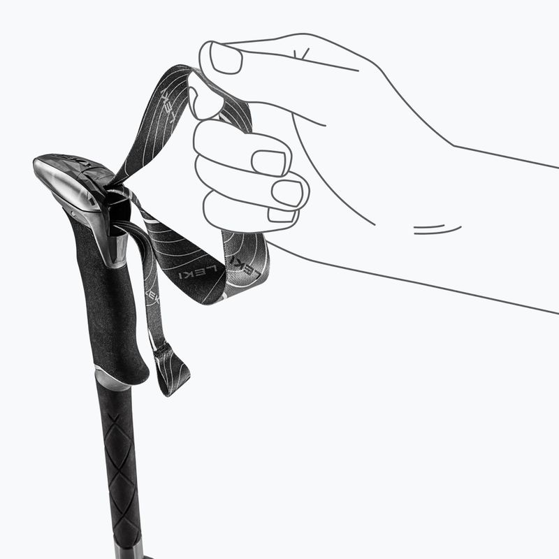 Trekkingbotok LEKI Makalu FX TA black stone blue/dark white 6