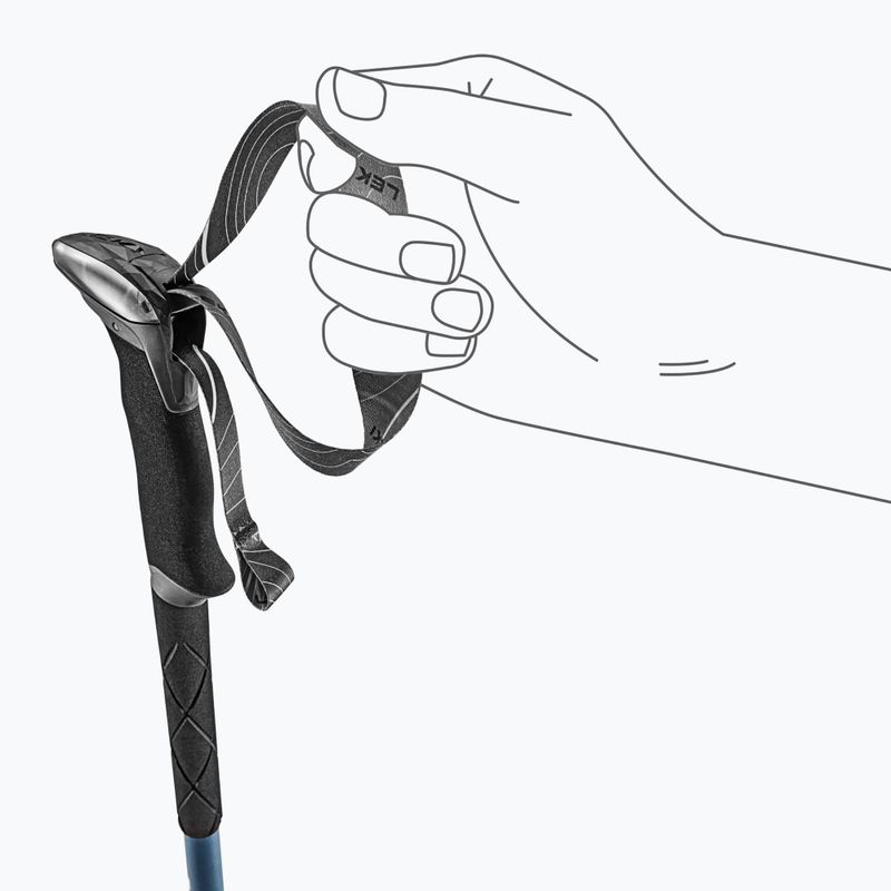 Trekkingbotok LEKI Makalu stone blue dark/warm grey dark 6