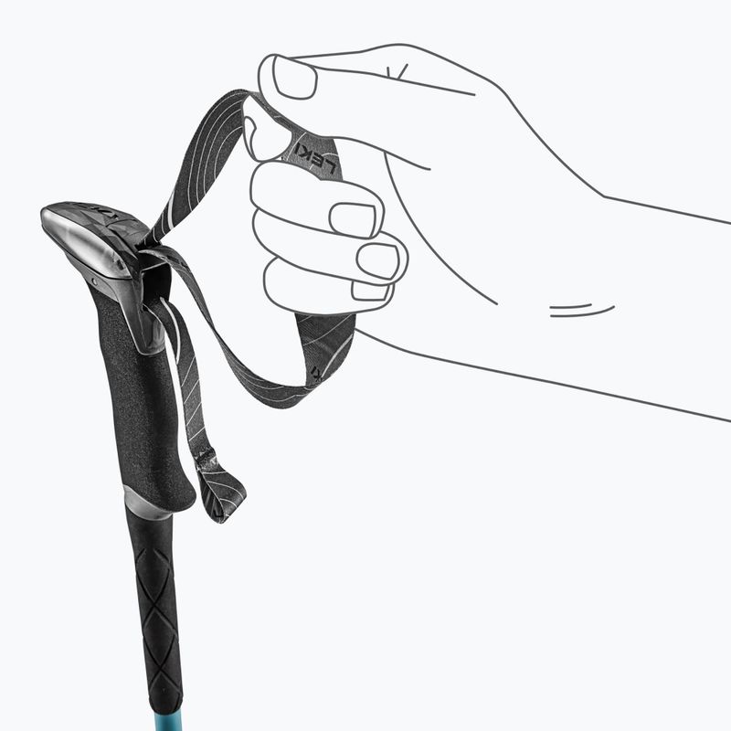 Trekkingbotok LEKI Makalu Lite AS greenblue light/greenblue dark 6