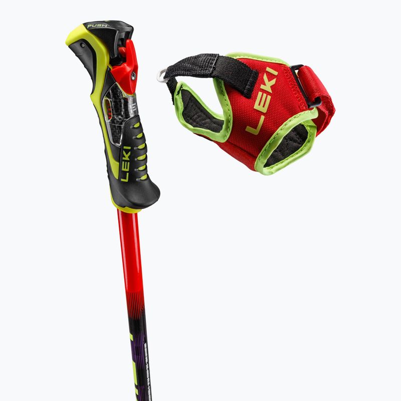 Síbotok LEKI Venom SL TR bright red/black/neon yellow 4