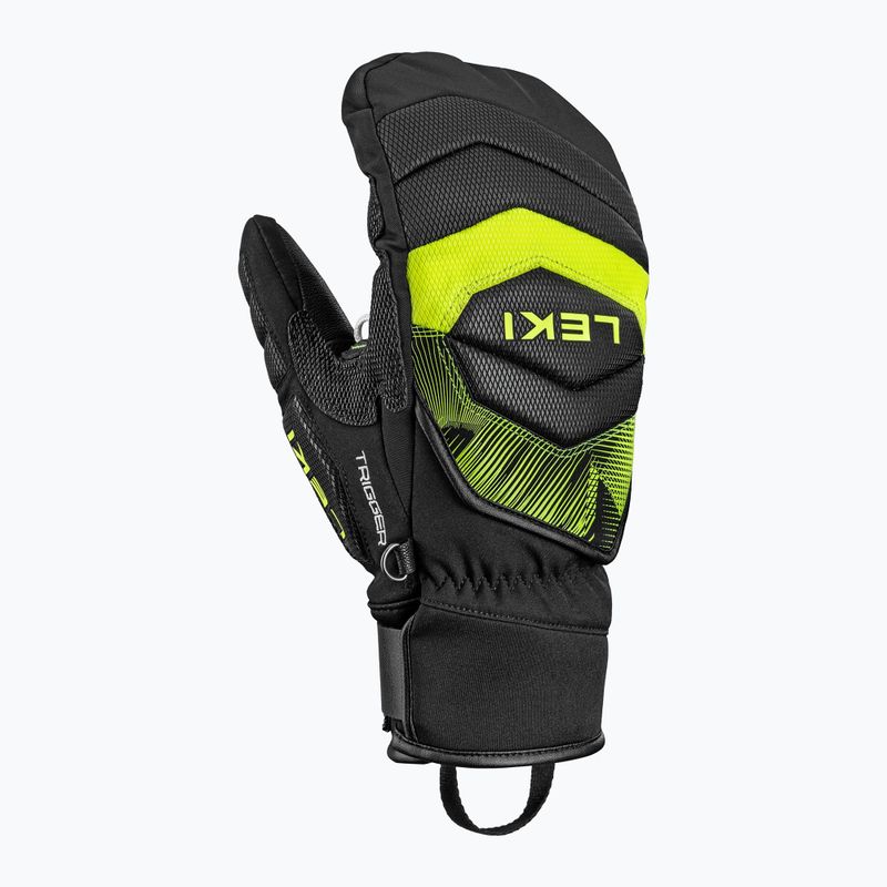 Síkesztyűk LEKI WCR Core TR Mitt black/neon yellow 2