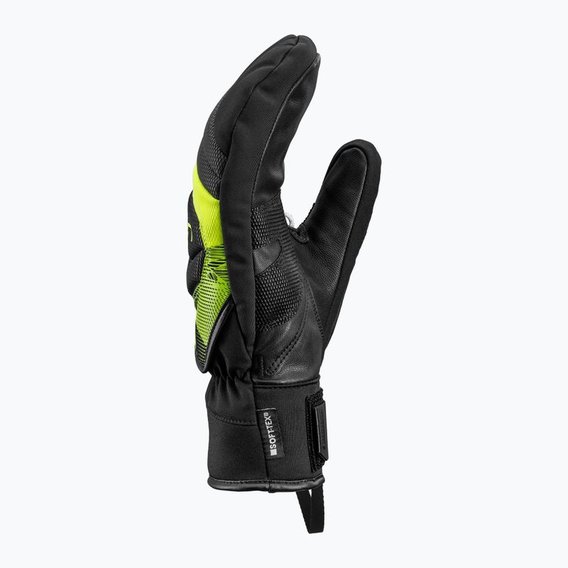 Síkesztyűk LEKI WCR Core TR Mitt black/neon yellow 4