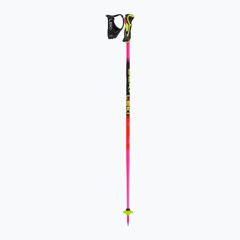 Gyermek síbotok LEKI WCR Evo Lite SL TR neon pink/black/neon yellow 2