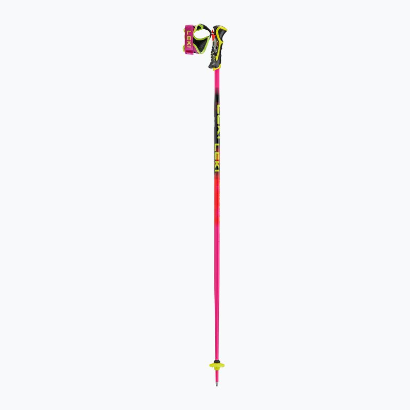 Gyermek síbotok LEKI WCR Pro Lite SL TR neon pink/black/neon yellow 2