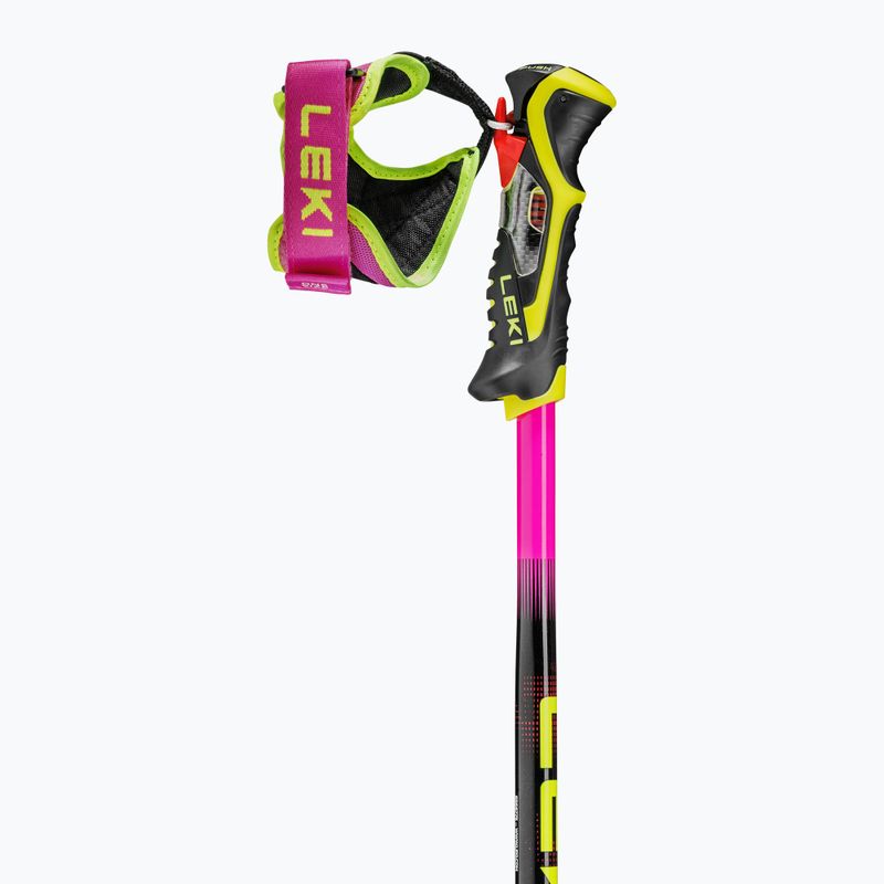 Gyermek síbotok LEKI WCR Pro Lite SL TR neon pink/black/neon yellow 3