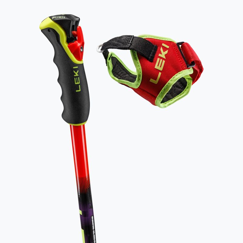 Síbotok LEKI WCR Pro GS TR bright red/black/neon yellow 4