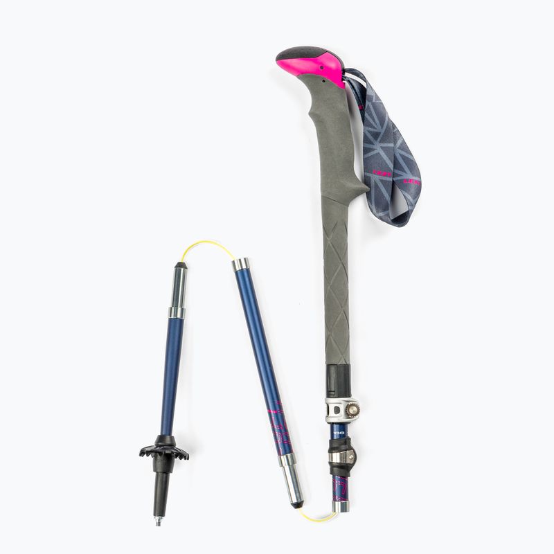 LEKI Micro Vario Carbon túrabotok kék 6492067 6