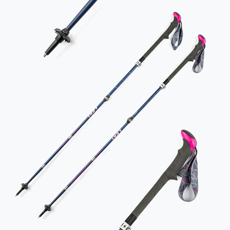 LEKI Micro Vario Carbon túrabotok kék 6492067 7