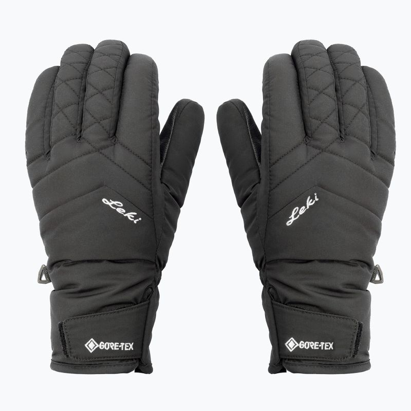 Női sí kesztyű LEKI Sveia Gtx Lady fekete 649804201 3