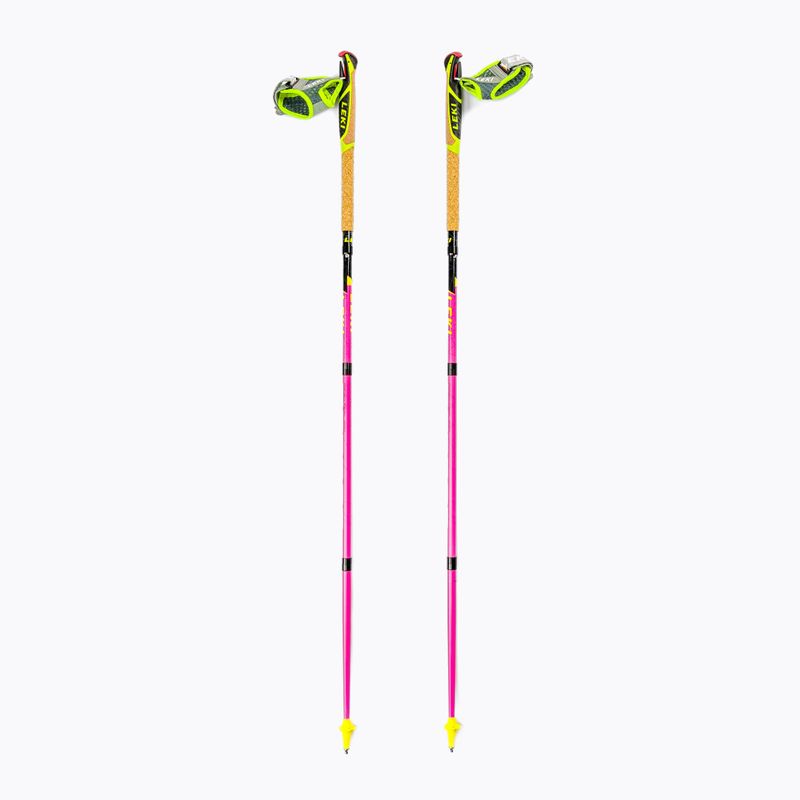 LEKI Micro Trail Pro futóbotok rózsaszín 65025852110