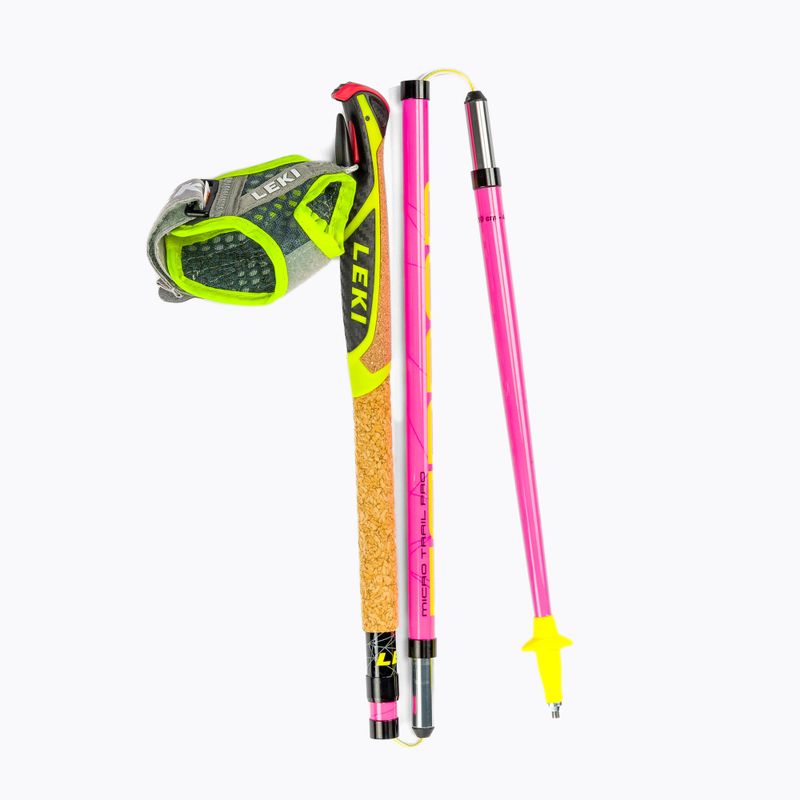 LEKI Micro Trail Pro futóbotok rózsaszín 65025852110 5