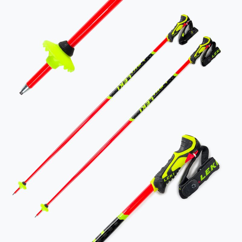 Gyermek LEKI Wcr Lite Sl 3D síbot piros 65065851 8