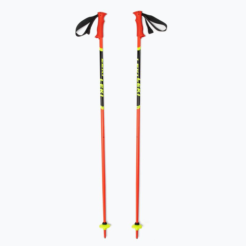 Gyermek síbotok LEKI Racing Kids piros 65044301