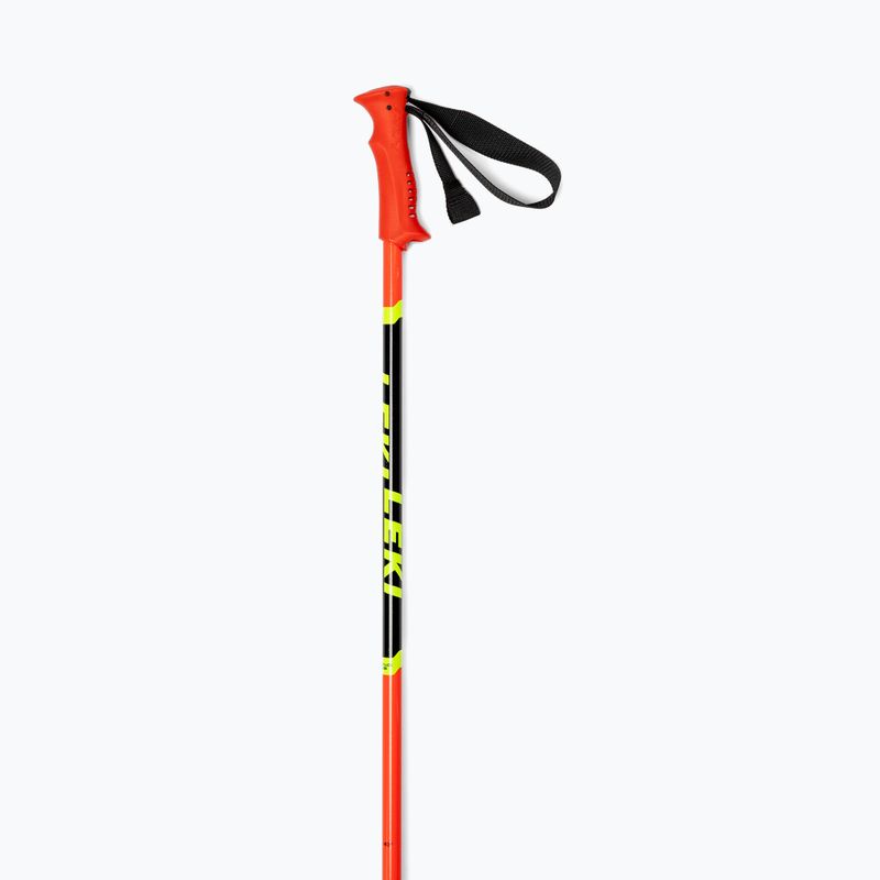 Gyermek síbotok LEKI Racing Kids piros 65044301 2