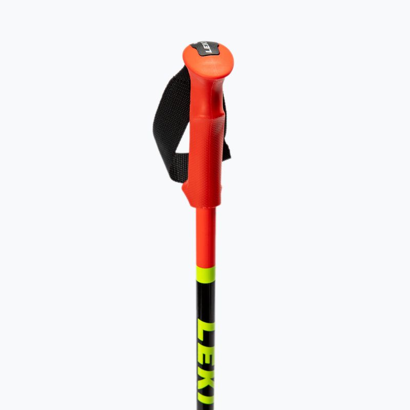 Gyermek síbotok LEKI Racing Kids piros 65044301 3