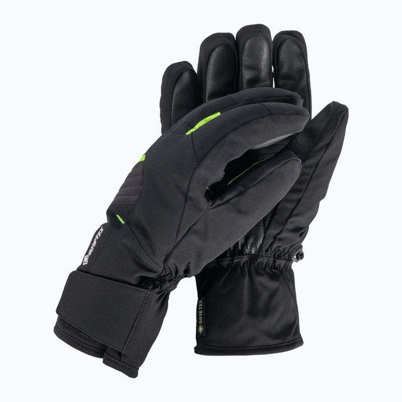 LEKI Spox GTX síelő kesztyű fekete-zöld 65080830303080