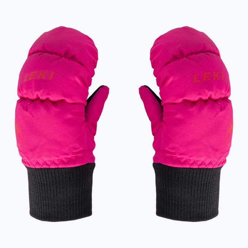 LEKI Gyermek sí kesztyű Little Eskimo Mitt Short rózsaszín 65080240303030 2