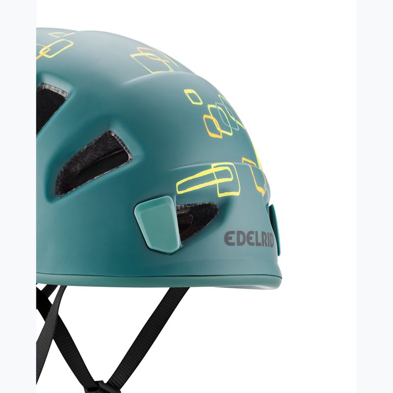 EDELRID Shield II gyermek mászó sisak jade/petrol 2