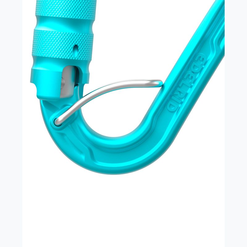 Mászókarabiner EDELRID HMS Strike Triple FG II icemint 3